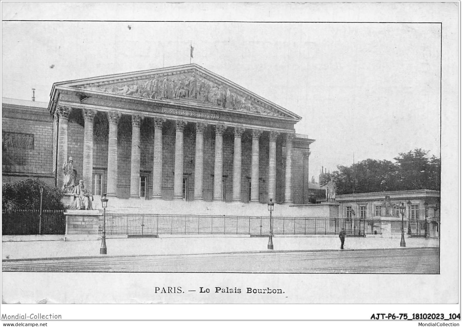 AJTP6-75-06465 - PARIS - Palais Bourbon - Otros Monumentos