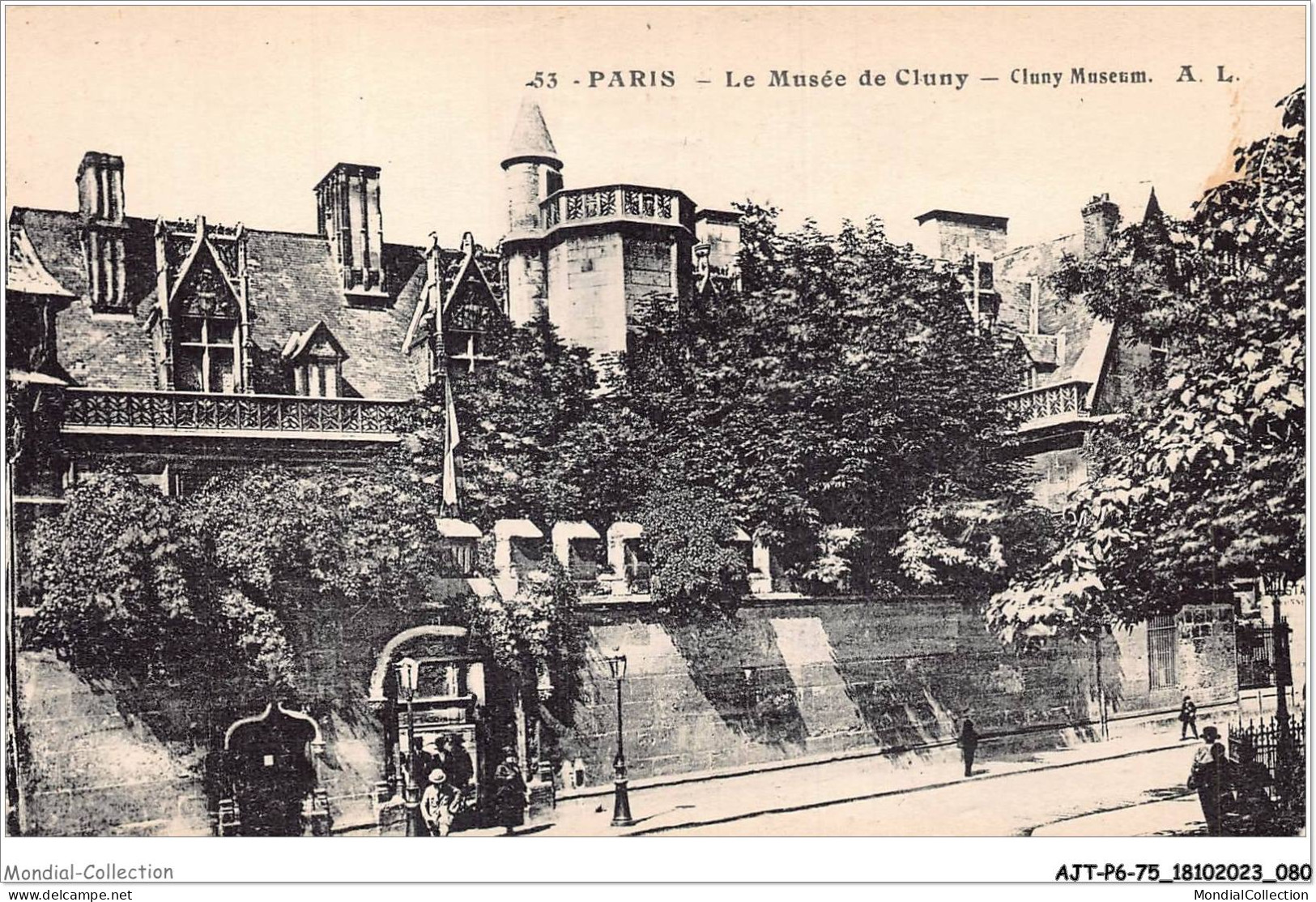 AJTP6-75-06453 - PARIS - Le Musée De Cluny - Musei