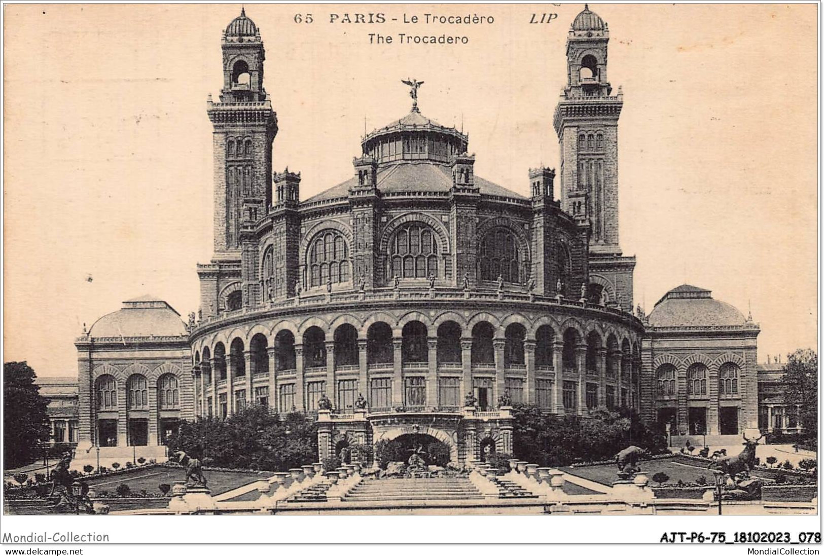 AJTP6-75-06452 - PARIS - Le Trocadero - Otros Monumentos