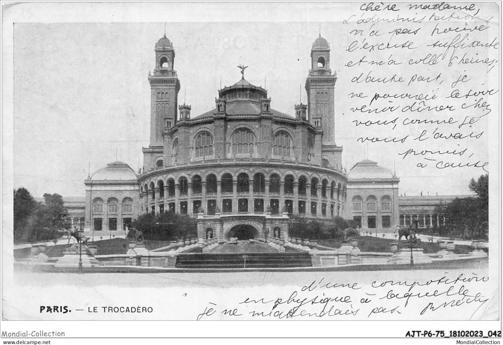 AJTP6-75-0634 - PARIS - Le Trocadero - Otros Monumentos