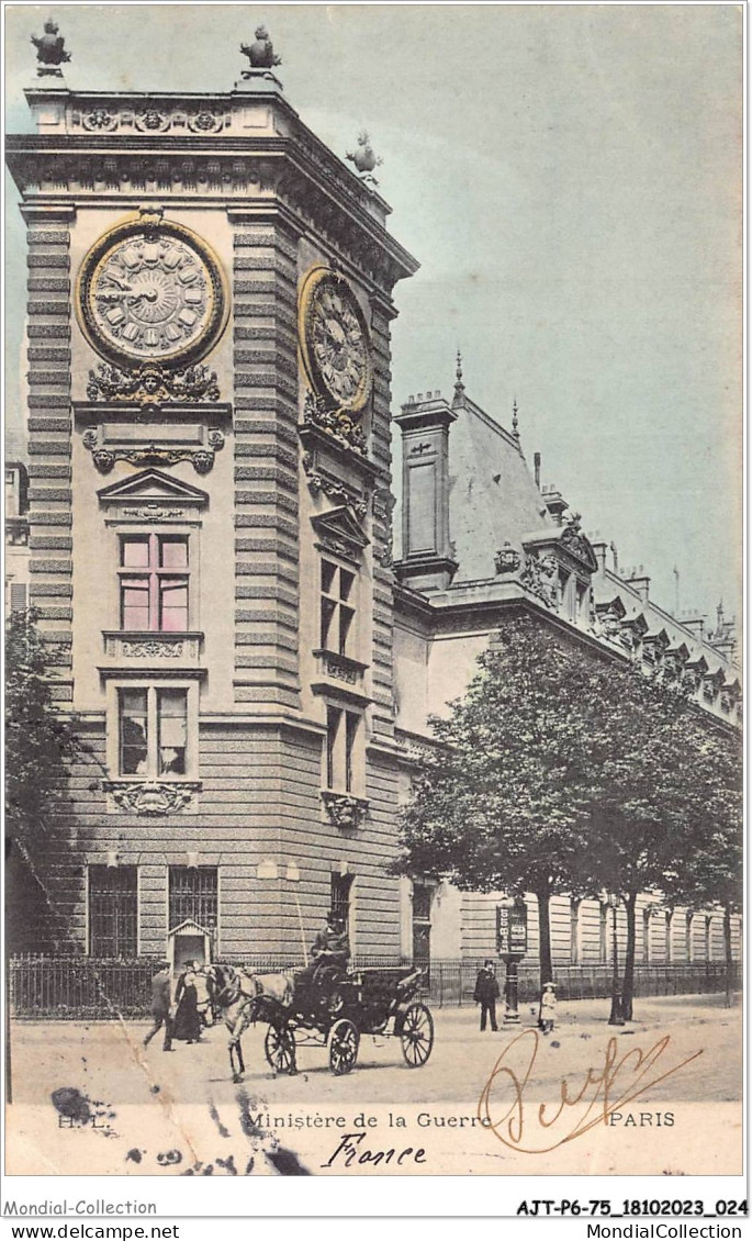 AJTP6-75-0625 - PARIS - Ministere De La Guerre  - Otros Monumentos