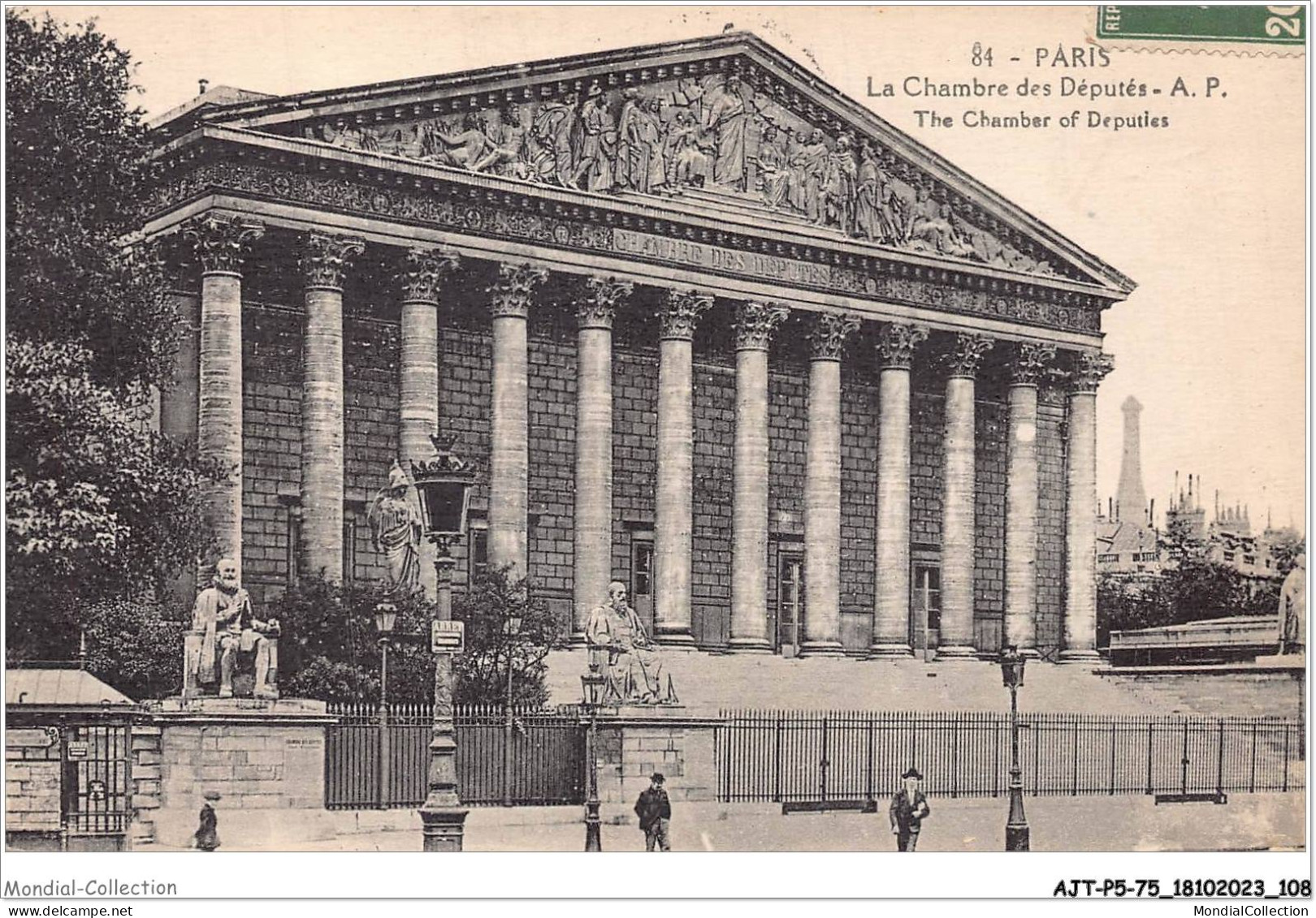 AJTP5-75-0566 - PARIS - La Chambre Des Députés  - Otros Monumentos