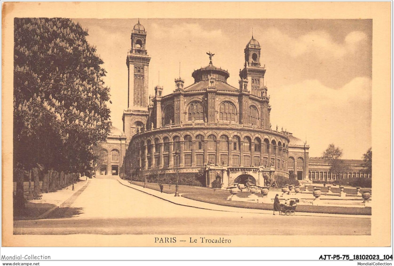 AJTP5-75-0564 - PARIS - Le Tocadero - Otros Monumentos