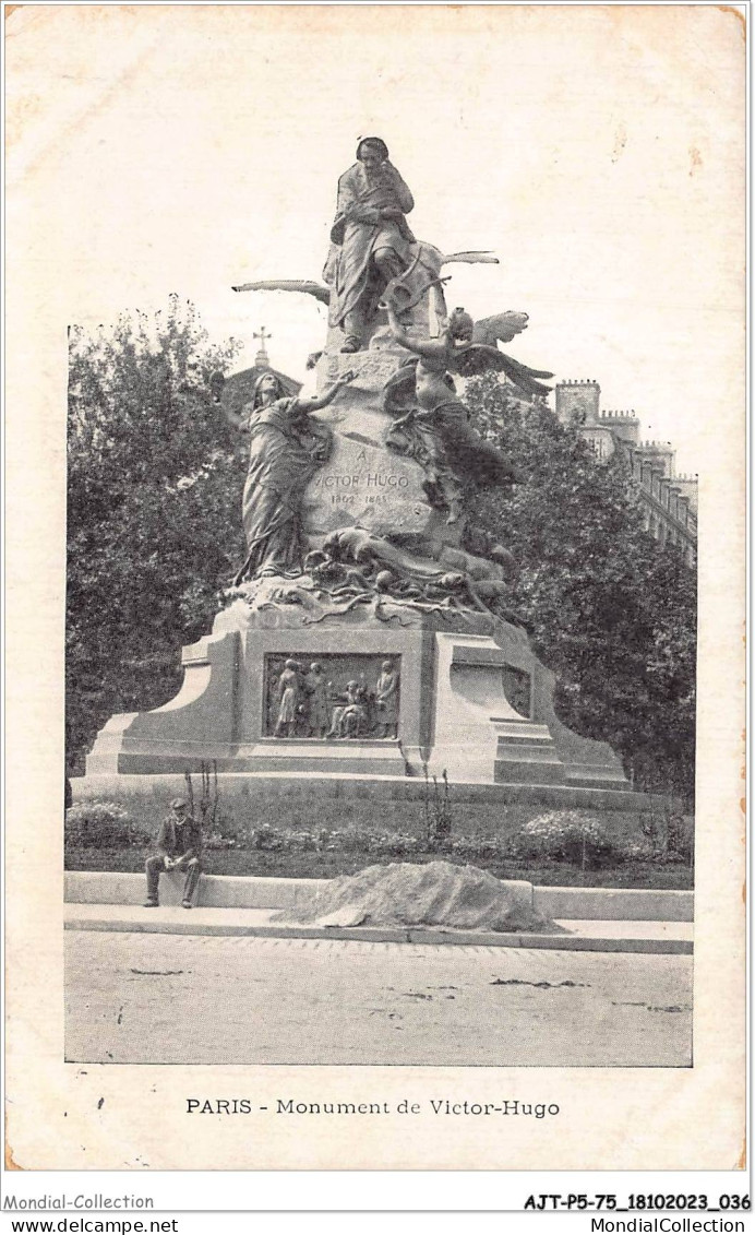 AJTP5-75-0530 - PARIS - Monument De Victor-Hugo - Otros Monumentos