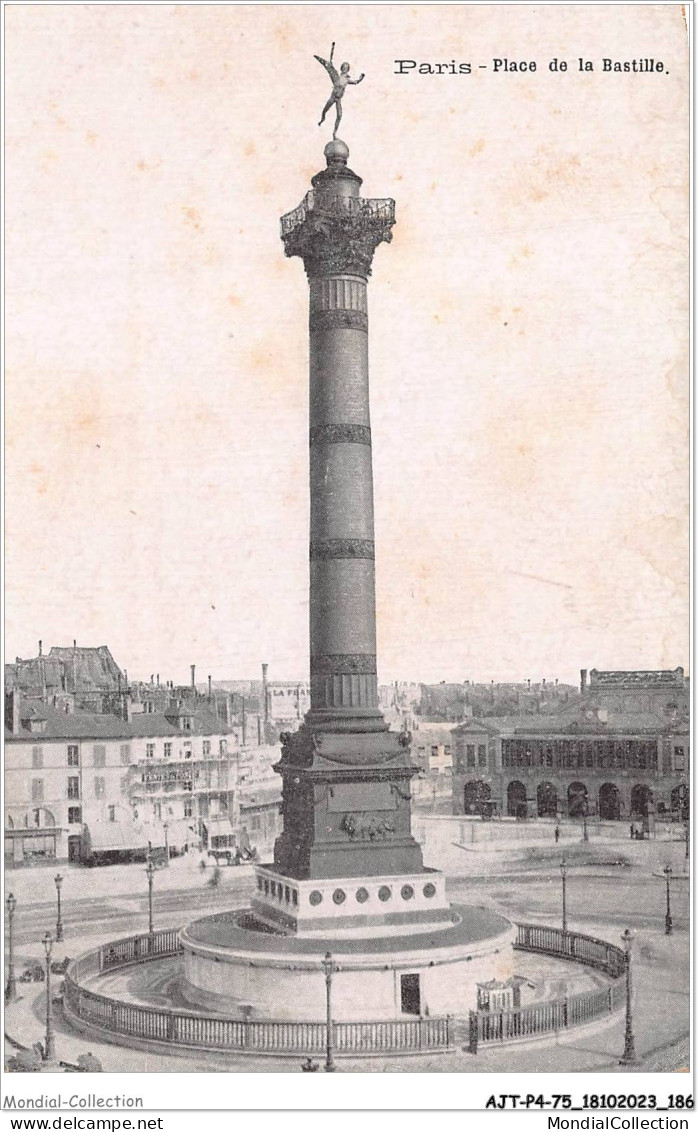 AJTP4-75-0506 - PARIS - Place De La Bastille  - Squares