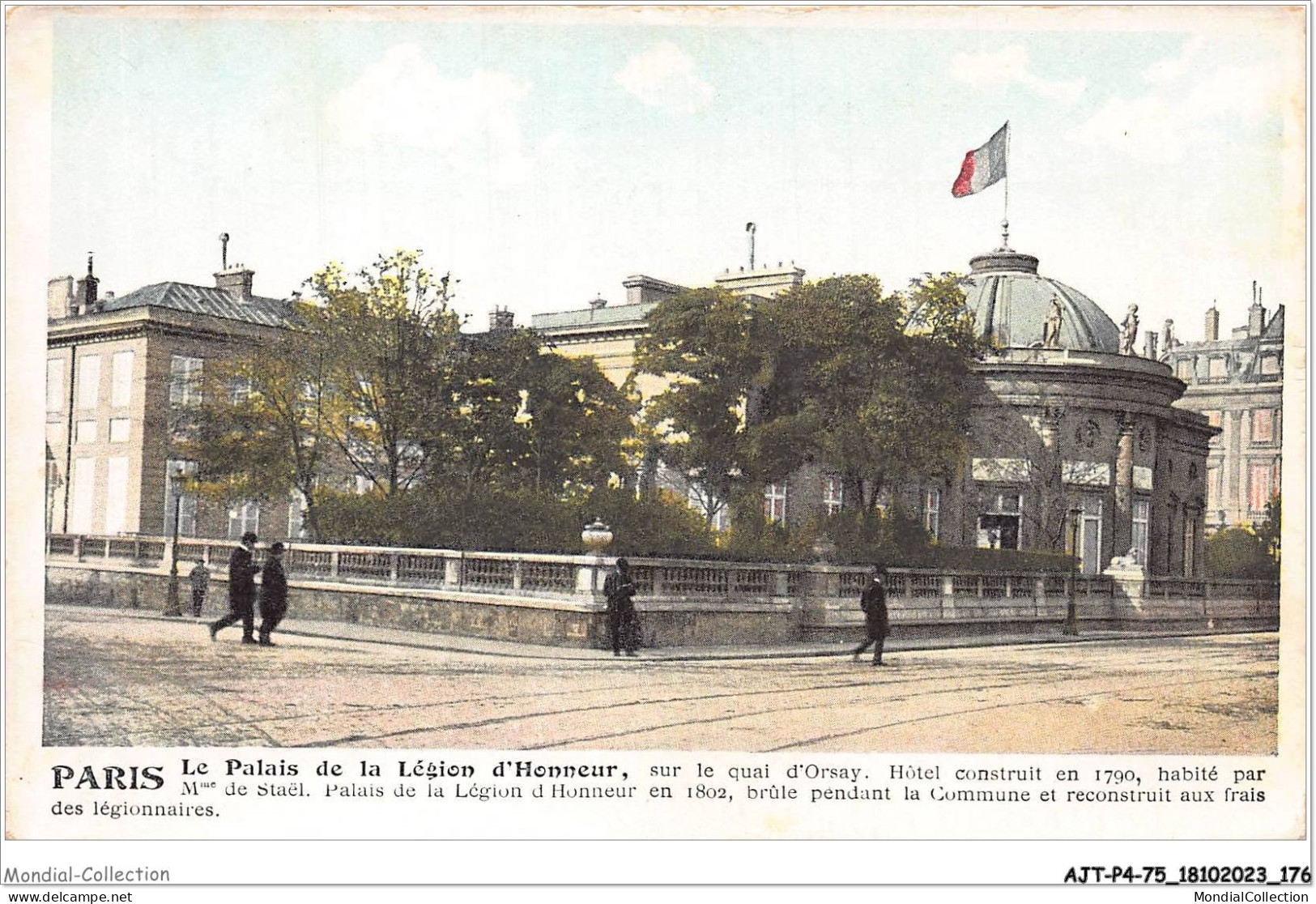 AJTP4-75-0501 - PARIS - Le Palais De La Légion D'honneur  - Otros Monumentos