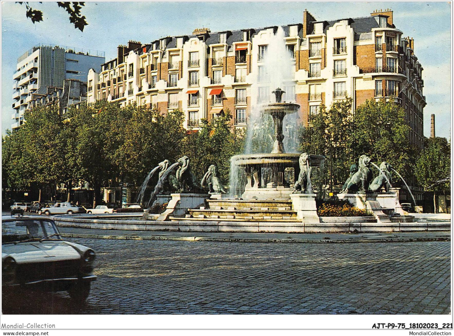 AJTP9-75-01031 - PARIS - Place Daumesnil - Plazas