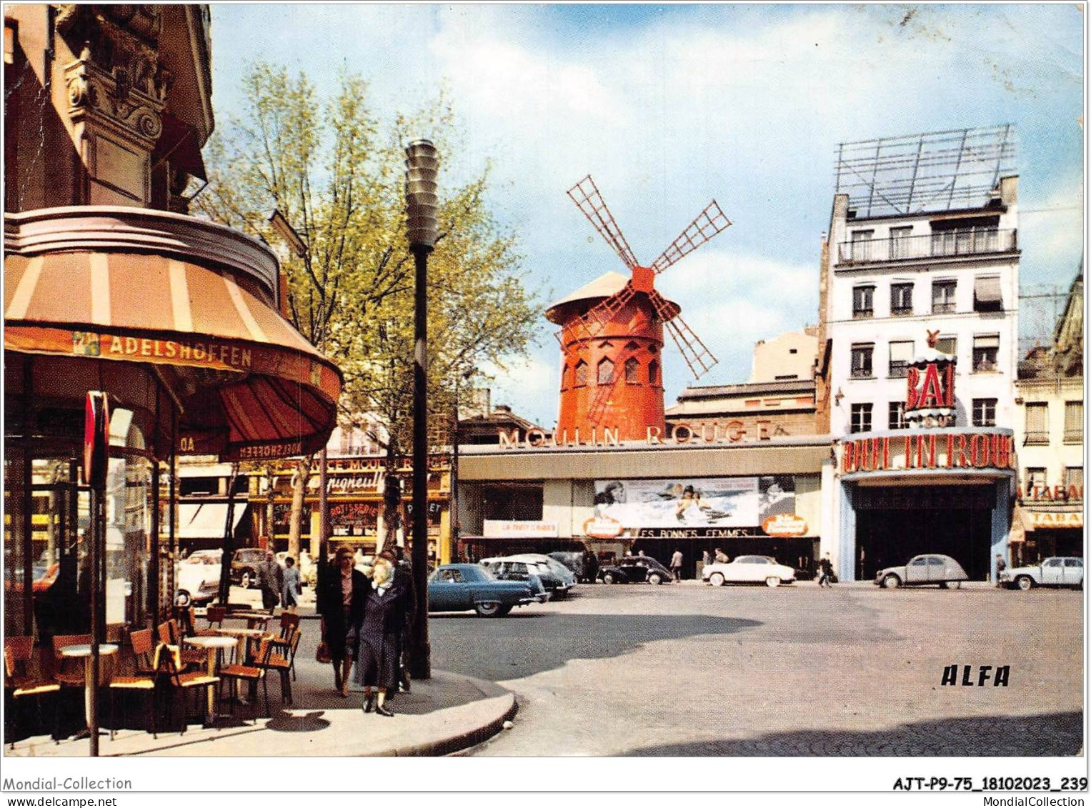 AJTP9-75-01040 - PARIS - Le Moulin Rouge  - Other & Unclassified