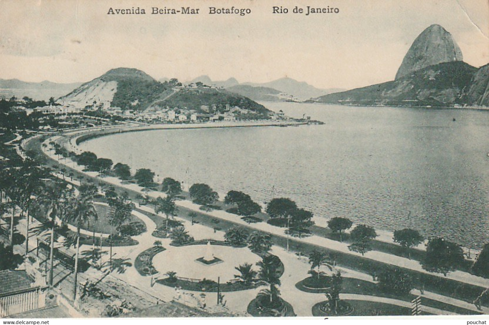 XXX -( BRAZIL ) RIO DE JANEIRO - AVENIDA BEIRA MAR  - BOTAFOGO - 2 SCANS - Rio De Janeiro