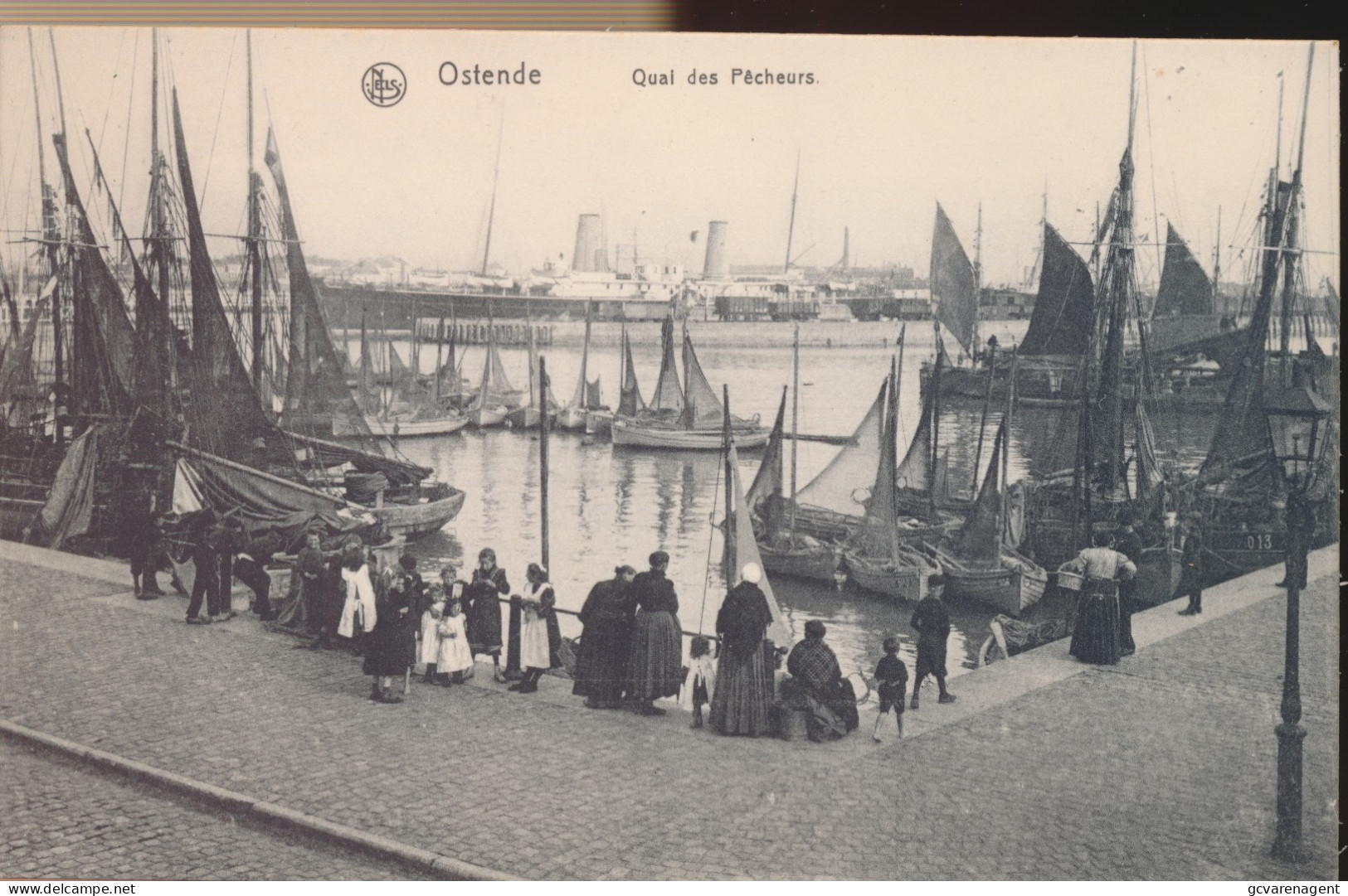 OOSTENDE    QUAI DES PECHEURS           ZIE AFBEELDINGEN - Oostende