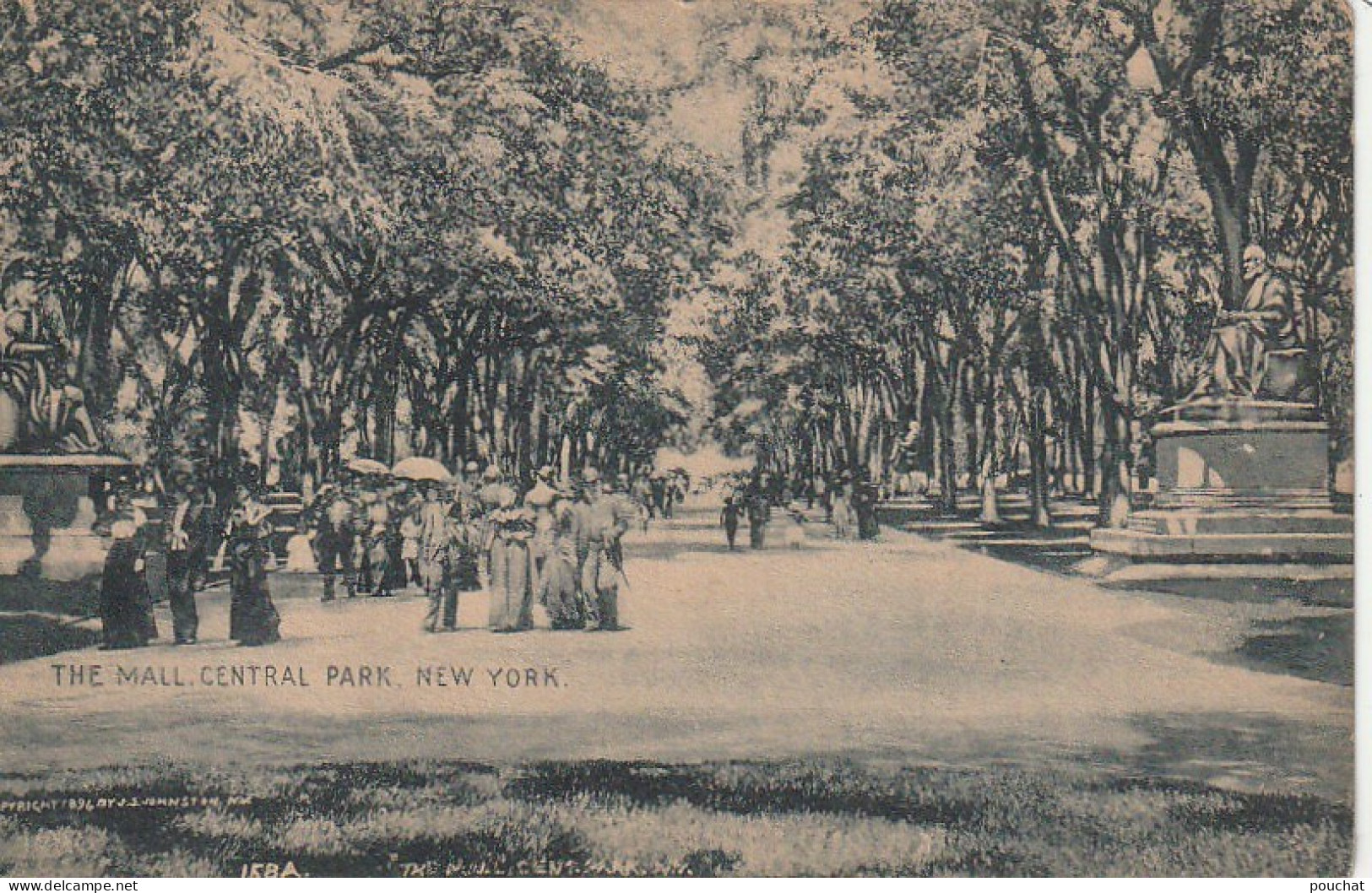 XXX - NEW YORK , U.S.A - THE MALL - CENTRAL PARK - NEW YORK - Central Park