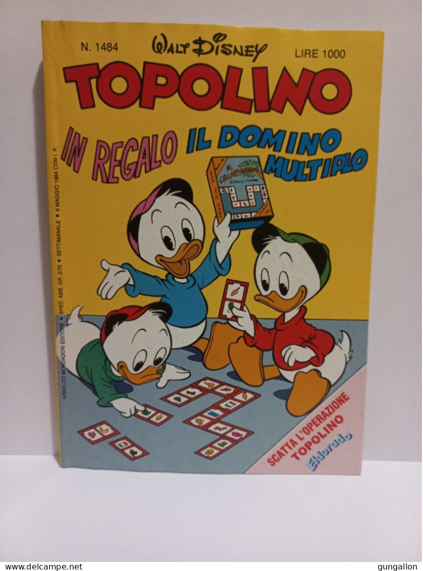 Topolino (Mondadori 1984) N. 1484 - Disney