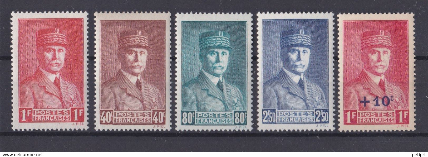 FRANCE   Y&T N ° 470 A 473 Et 494 NEUF** - Unused Stamps