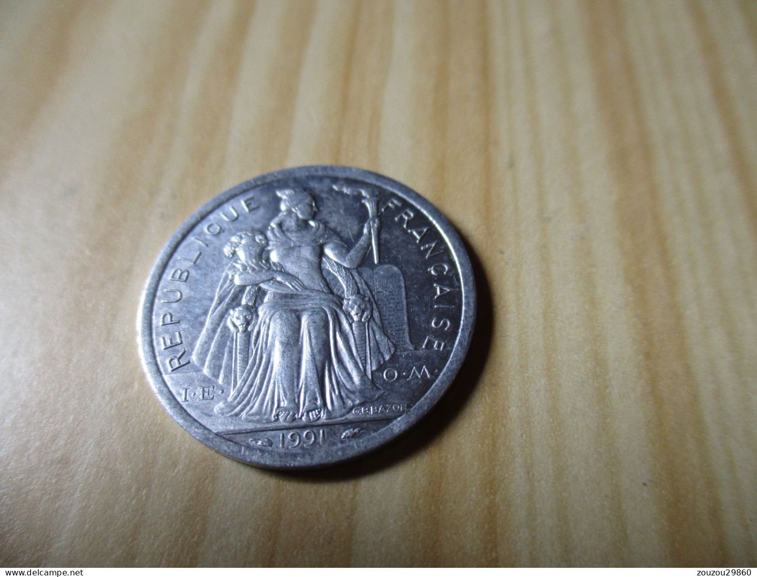Nouvelle-Calédonie - 2 Francs 1991.N°772. - Nieuw-Caledonië