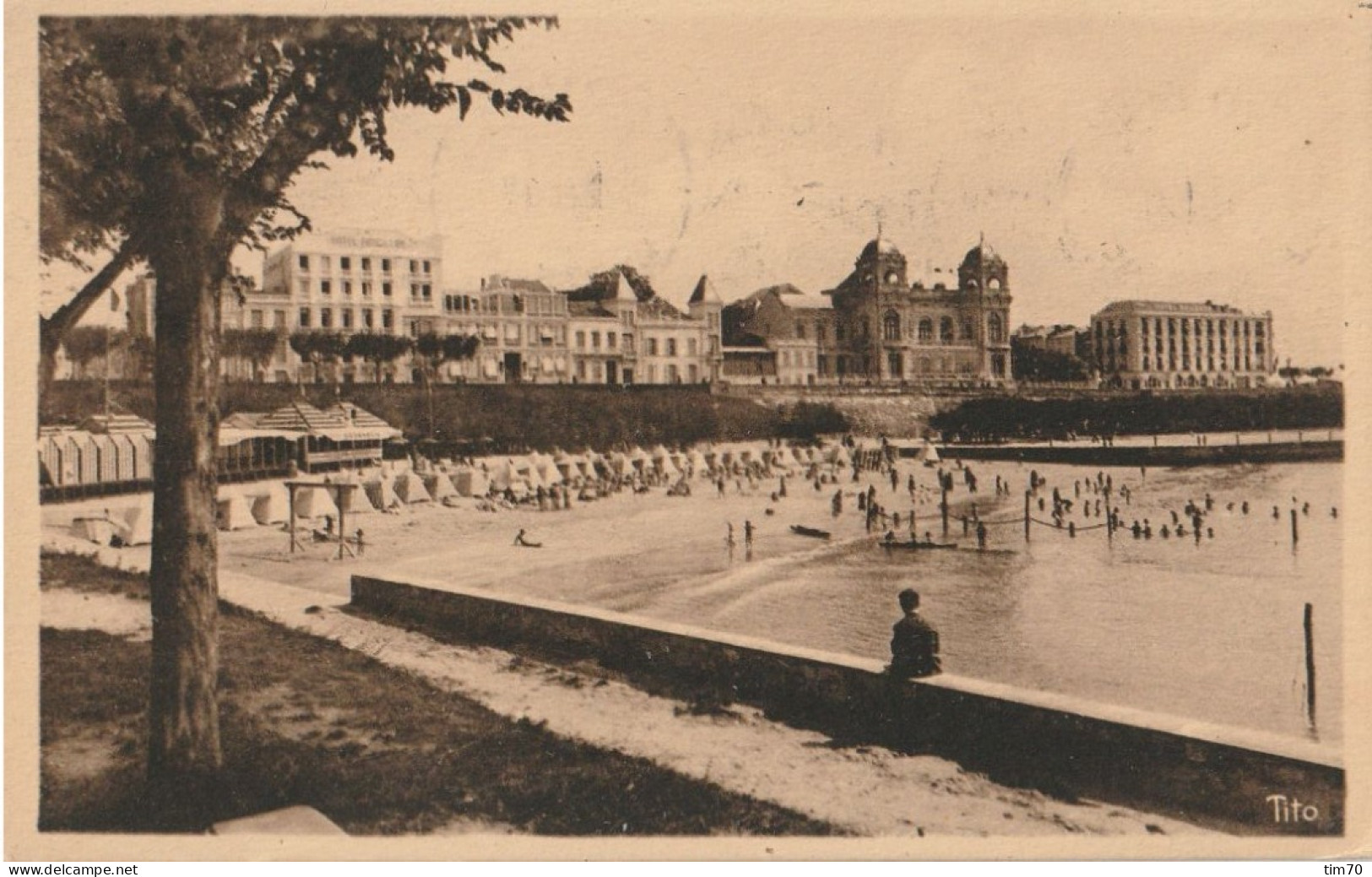 C T   17  ROYAN  PLAGES ET FACADE DE FONCILLON - Royan