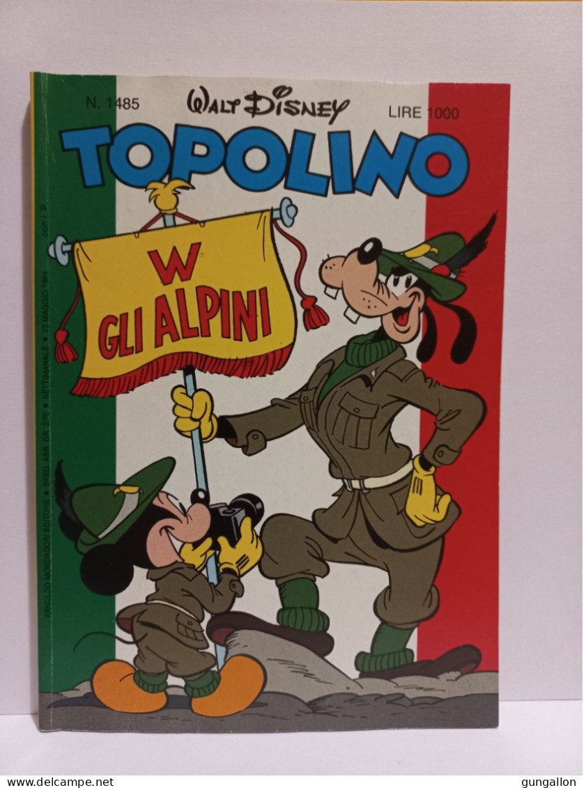 Topolino (Mondadori 1984) N. 1485 - Disney