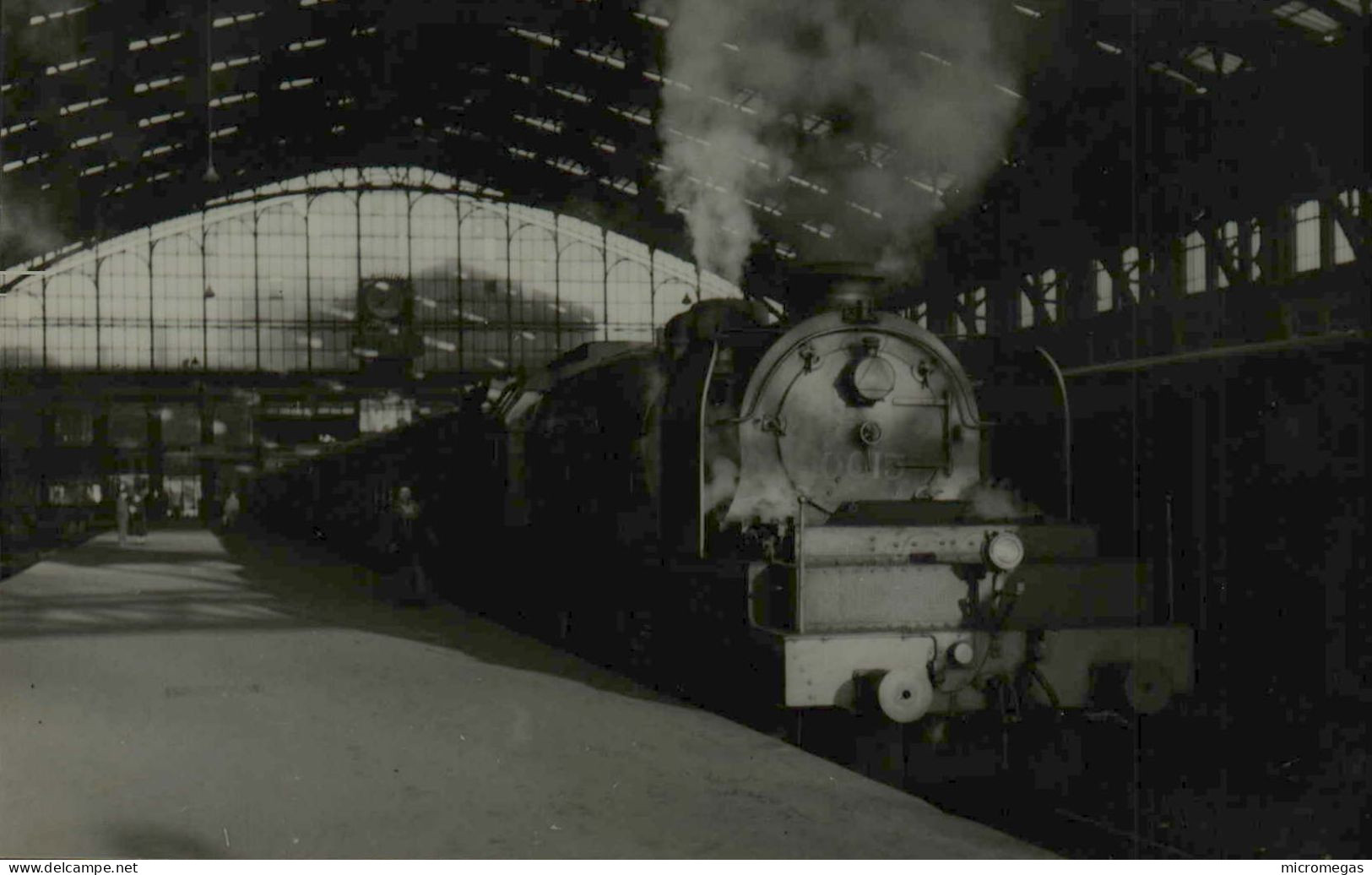 Lille - Express Lille-Schaerbeek - Cliché J. Bazin, 1953 - Treinen