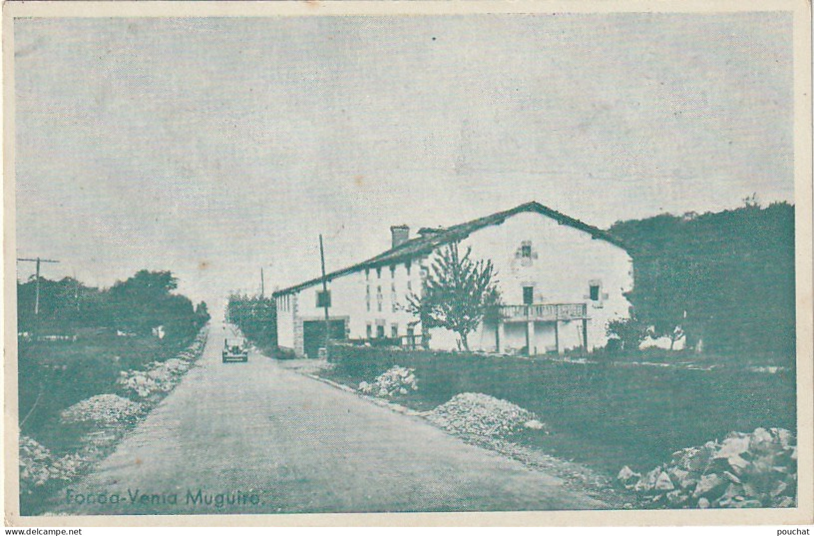 XXX -  FONDA - VENTA MUGUIRO - RESTAURANTE - MUGIRO - 2 SCANS - Navarra (Pamplona)