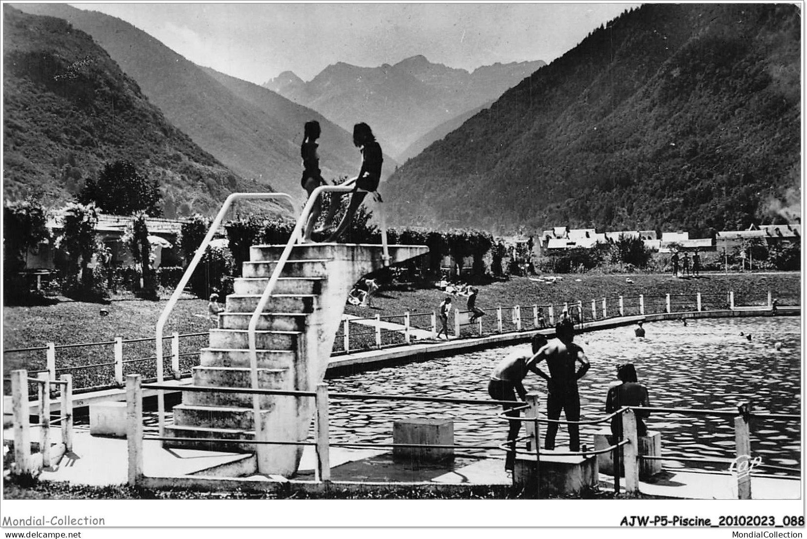 AJWP5-0479 - PISCINE - LUCHON - LA PISCINE  - Autres & Non Classés