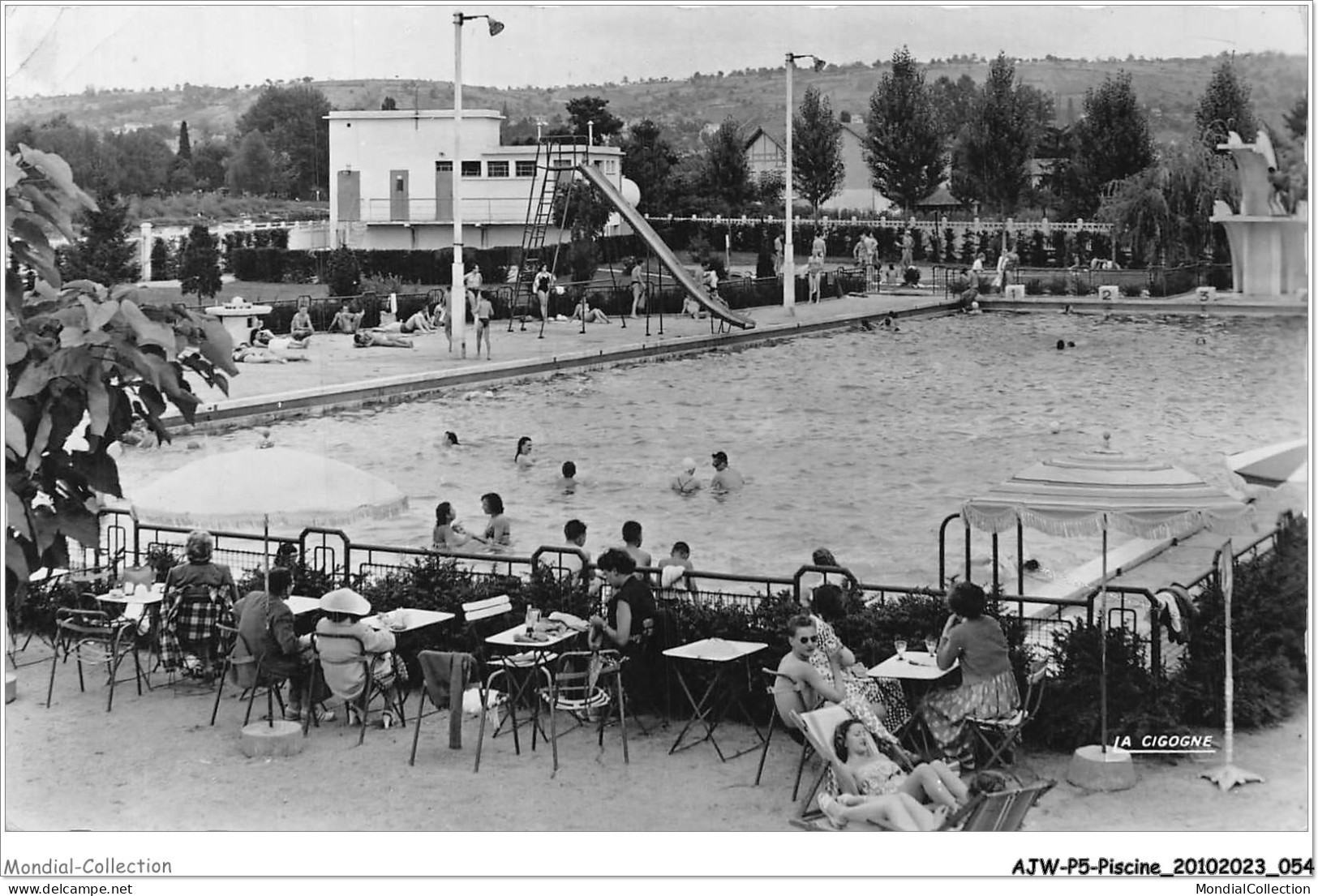 AJWP5-0462 - PISCINE - BELLERIVE PRES VICHY - STADE NAUTIQUE  - Autres & Non Classés