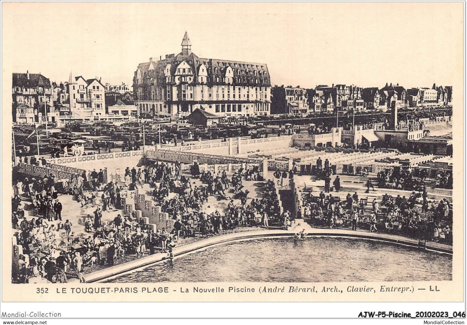 AJWP5-0458 - PISCINE - LE TOUQUET-PARIS-PLAGE - LA NOUVELLE PISCINE  - Autres & Non Classés