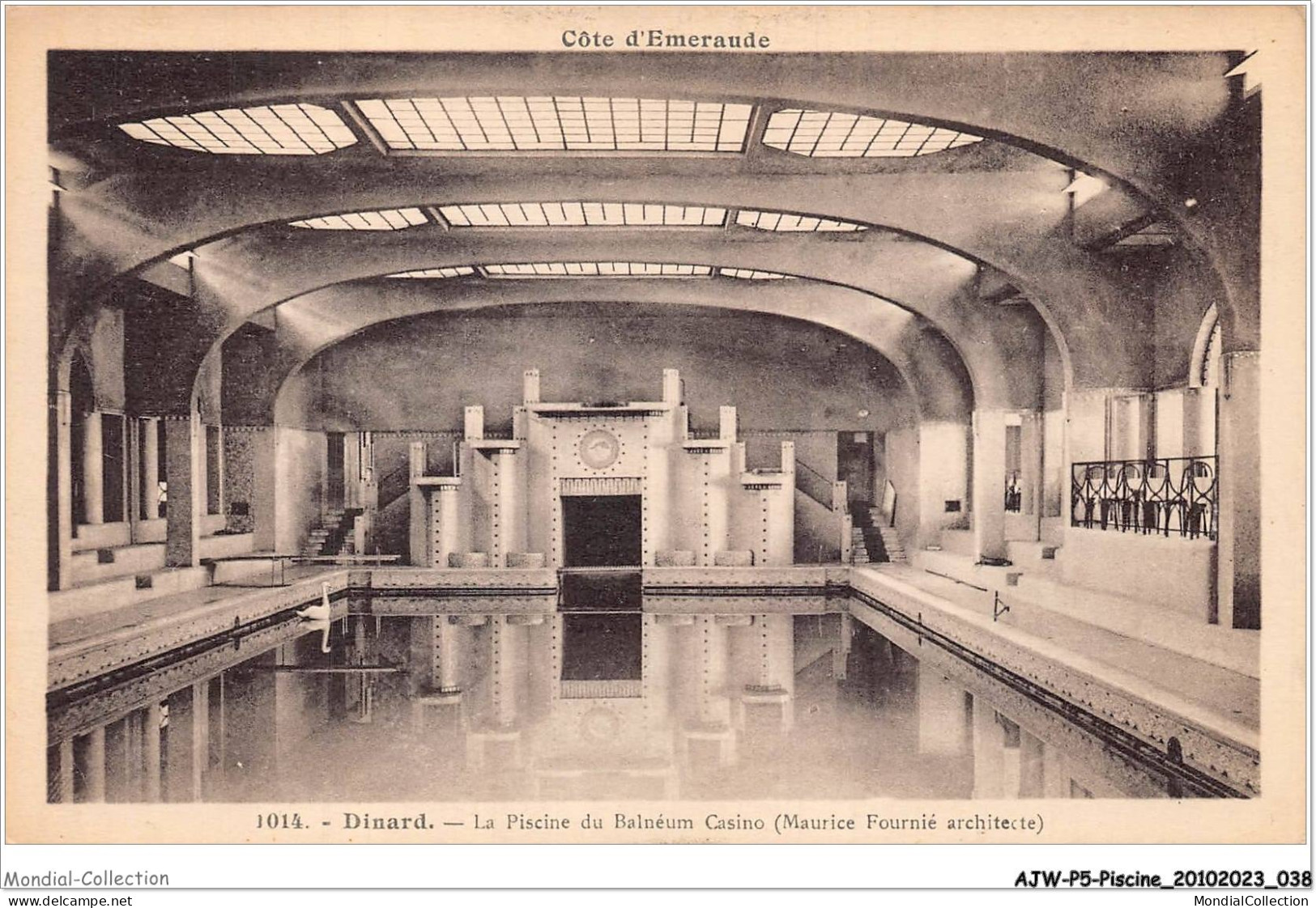 AJWP5-0454 - PISCINE - DINARD - LA PISCINE DUBALNEUM CASINO  - Autres & Non Classés