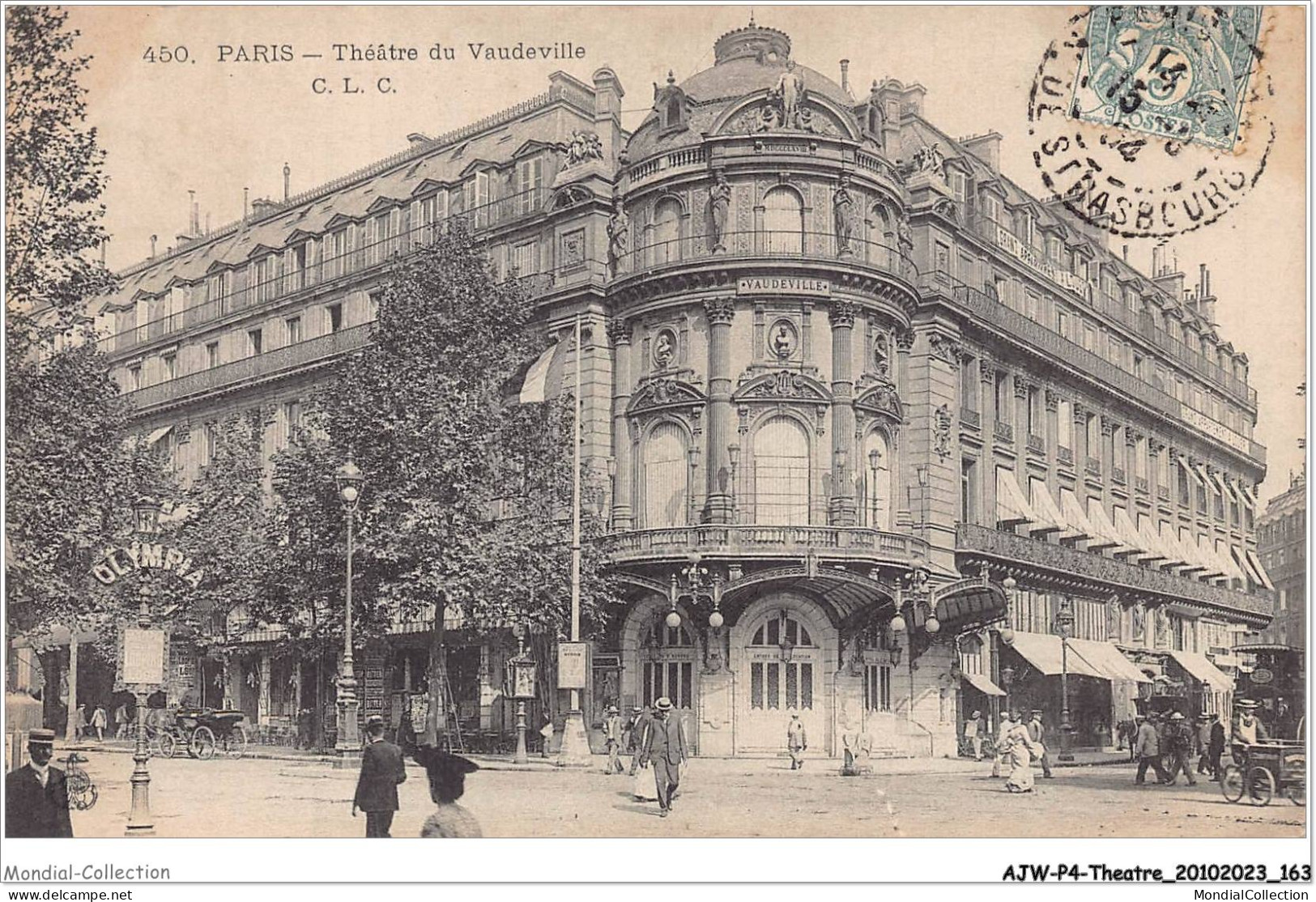 AJWP4-0411 - THEATRE - PARIS - THEATRE DU VAUDEVILLE  - Theater