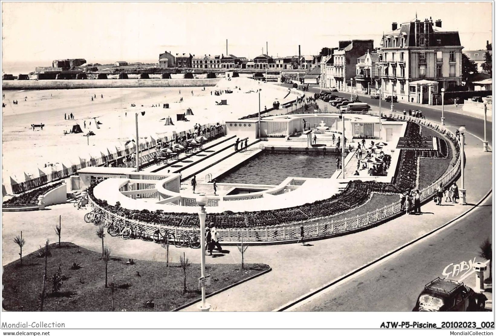 AJWP5-0436 - PISCINE - LES SABLES-D'OLONNE - LA PISCINE  - Autres & Non Classés