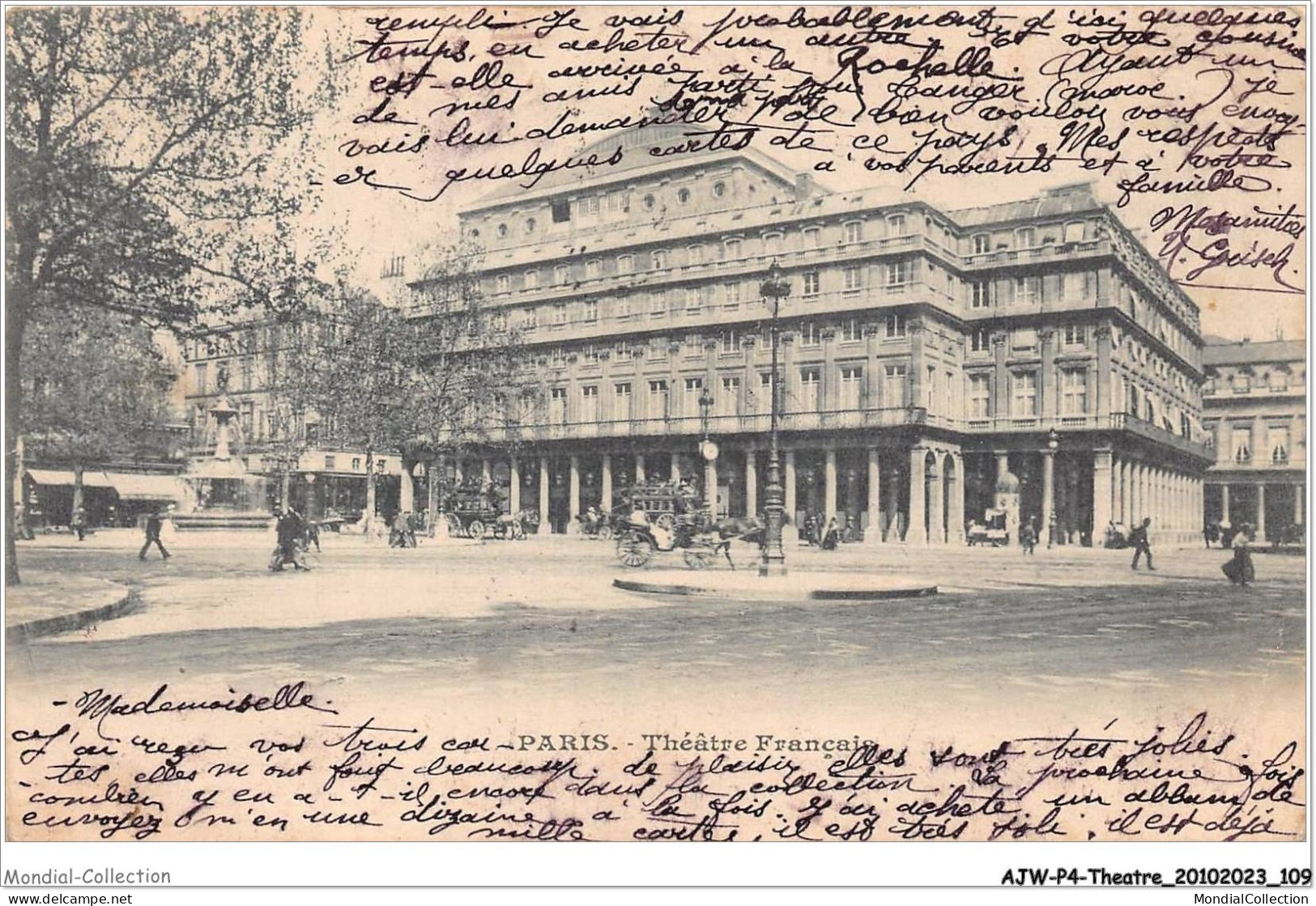 AJWP4-0384 - THEATRE - PARIS - THEATRE FRANCAIS  - Théâtre