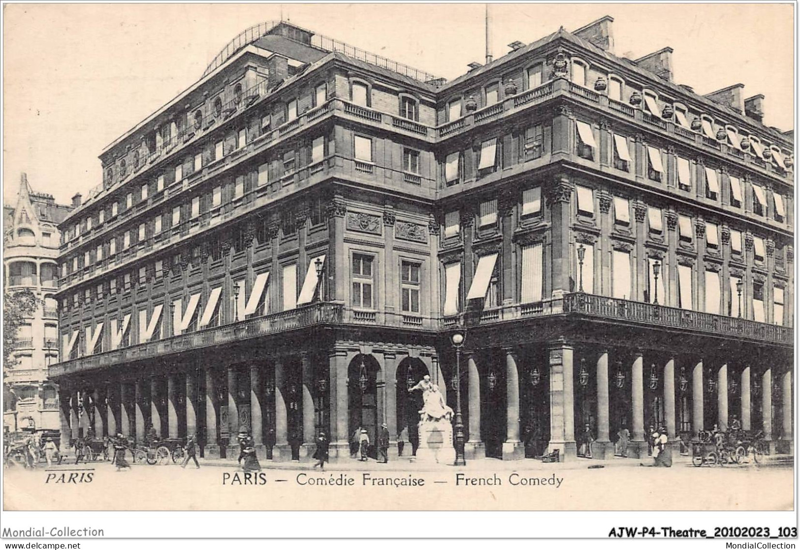 AJWP4-0381 - THEATRE - PARIS - COMEDIE FRANCAISE  - Théâtre