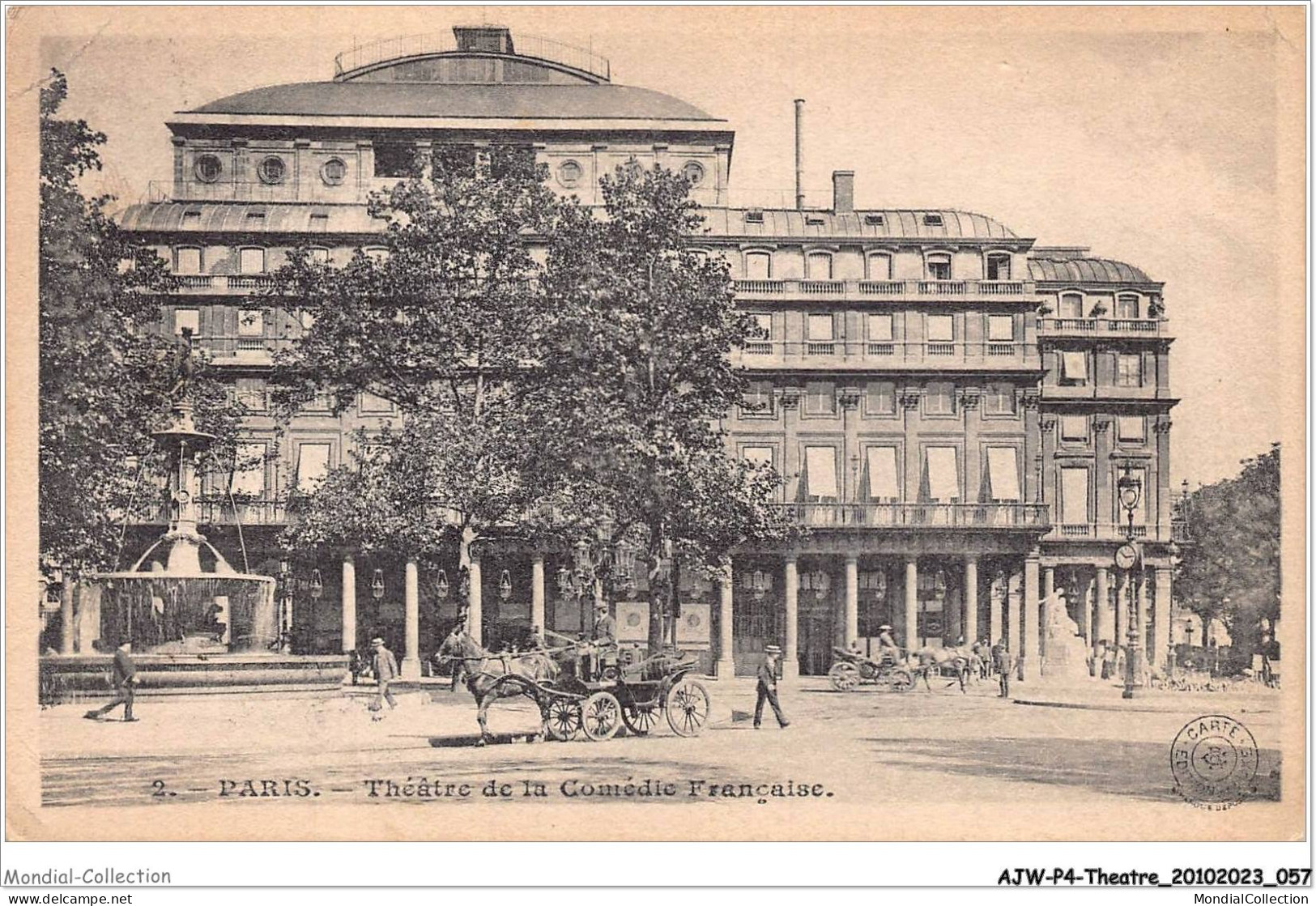 AJWP4-0358 - THEATRE - PARIS - THEATRE DE LA COMEDIE FRANCAISE  - Theatre