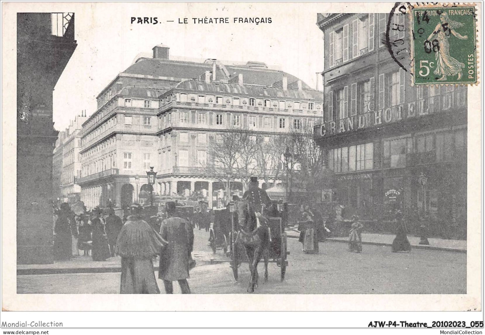 AJWP4-0357 - THEATRE - PARIS - LE THEATRE FRANCAIS  - Theater