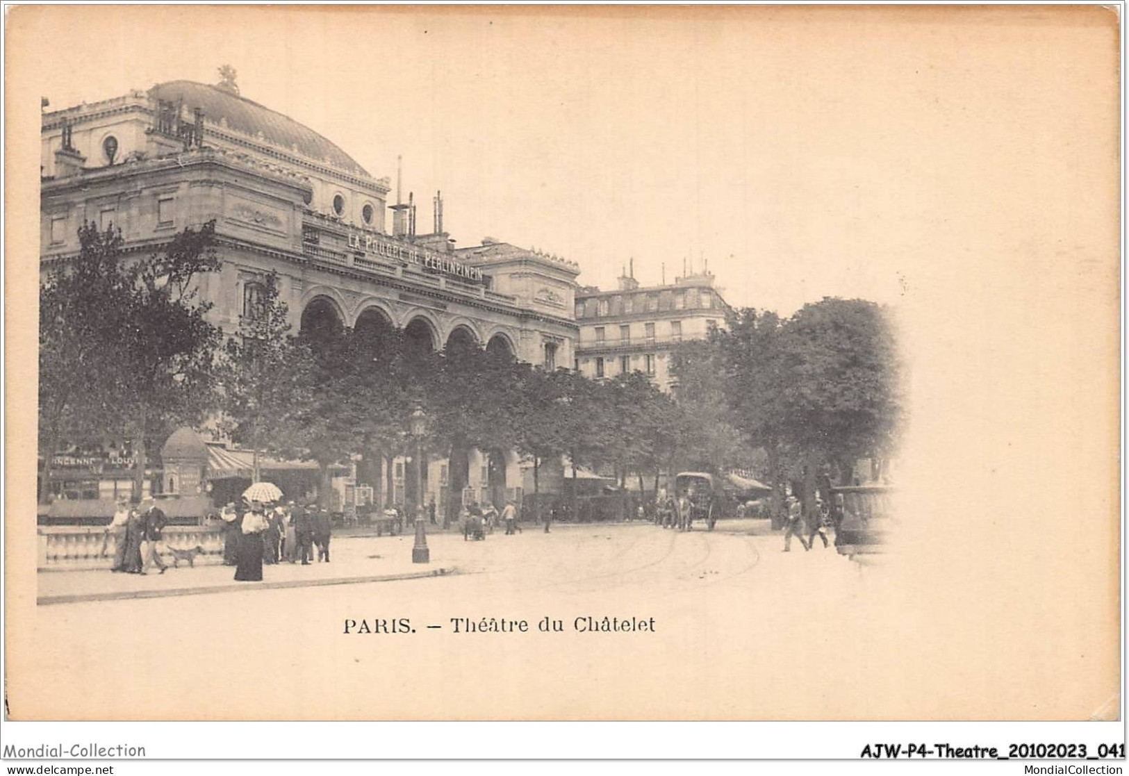 AJWP4-0350 - THEATRE - PARIS - THEATRE DU CHATELET  - Theatre