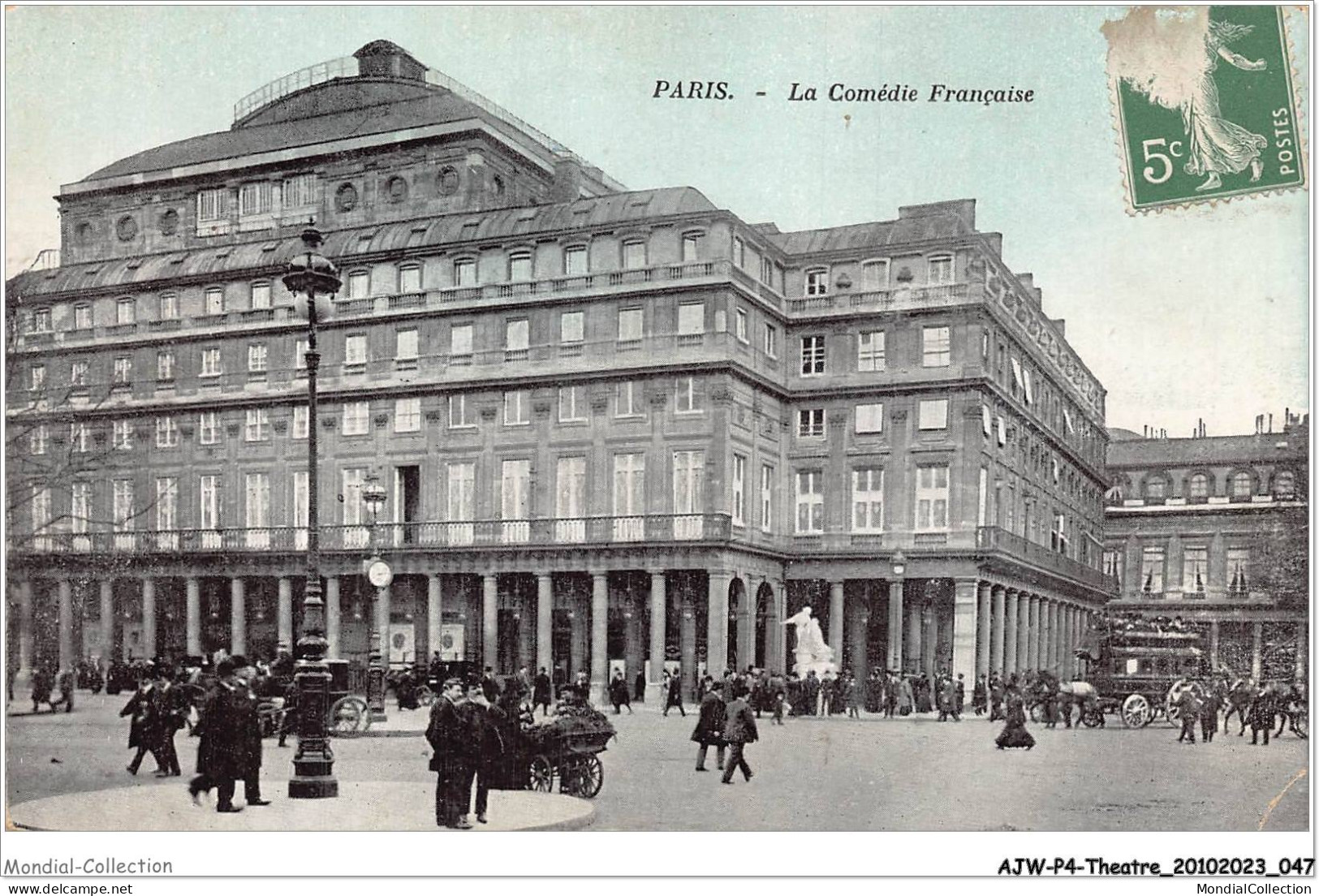 AJWP4-0353 - THEATRE - PARIS - LA COMEDIE FRANCAIS  - Theater