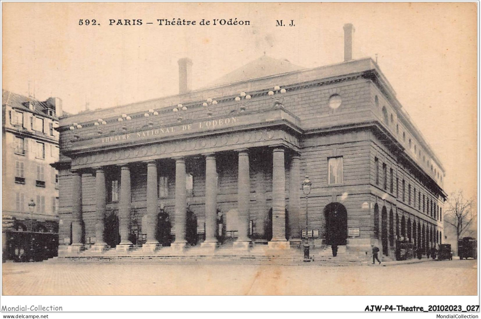 AJWP4-0343 - THEATRE - PARIS - THEATRE DE L'ODEON  - Teatro