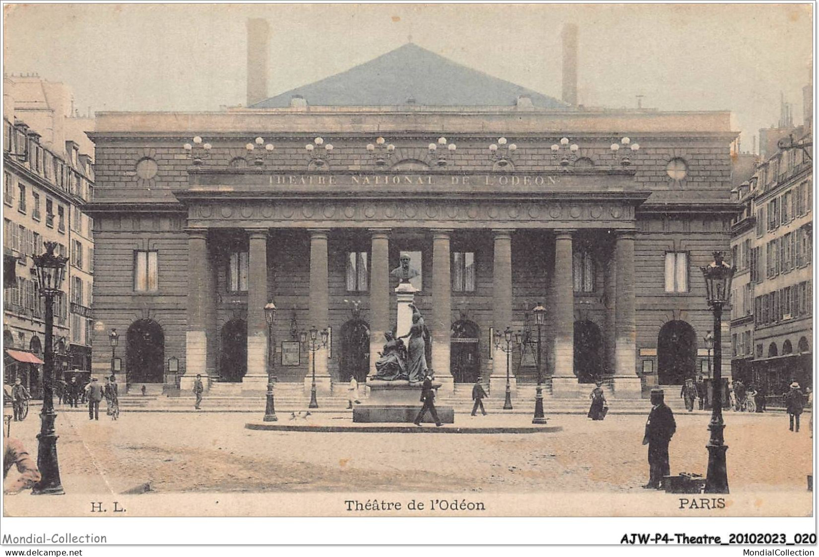 AJWP4-0340 - THEATRE - PARIS - THEATRE DE L'ODEON  - Theater