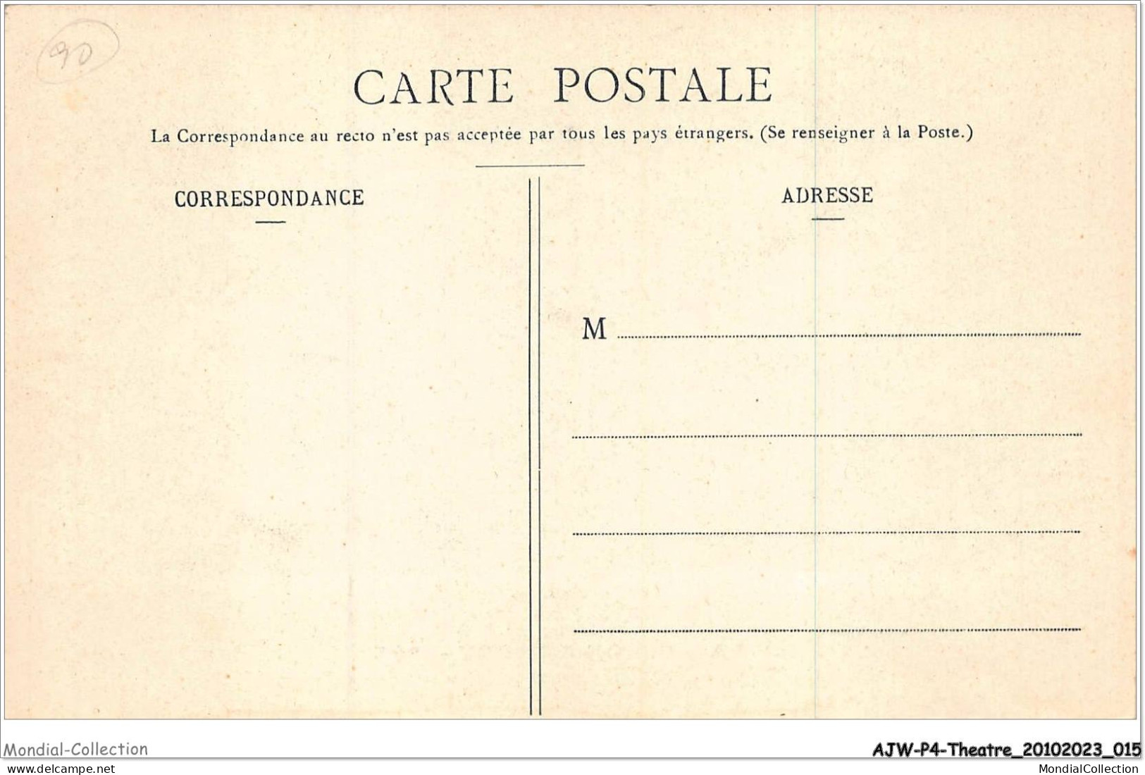 AJWP4-0337 - THEATRE - LA PASSION A NANCY - 1905 - LA DESCENTE DE CROIX  - Teatro