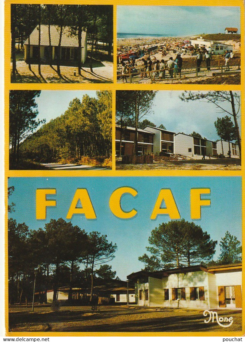 XXX -(40) BISCARROSSE - VILLAGE DE VACANCES DE LA FEDERATION AQUITAINE DES CAISSES D' ALLOCATIONS FAMILIALES - MULTIVUES - Biscarrosse