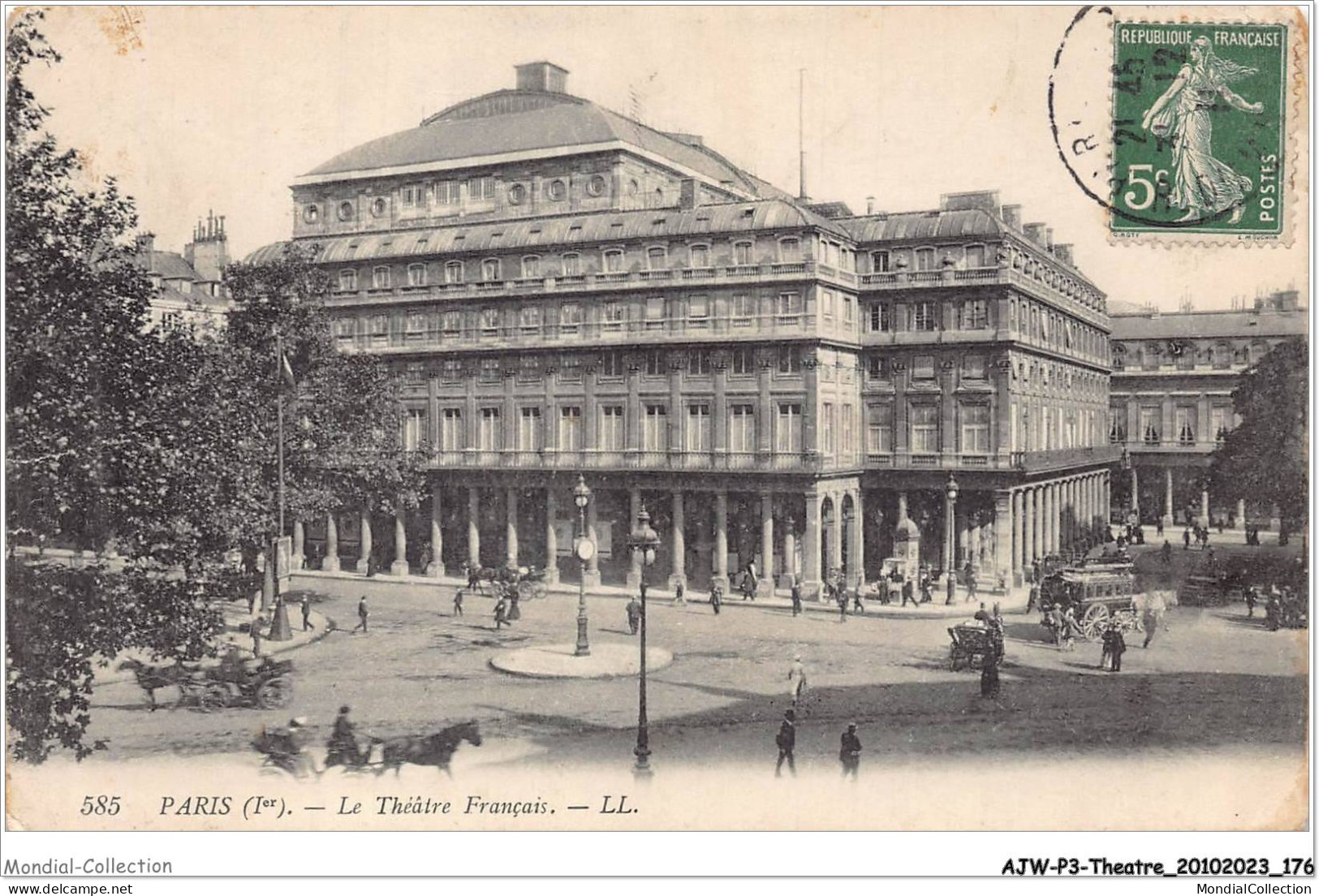 AJWP3-0317 - THEATRE - PARIS - LE THEATRE FRANCAIS  - Theatre