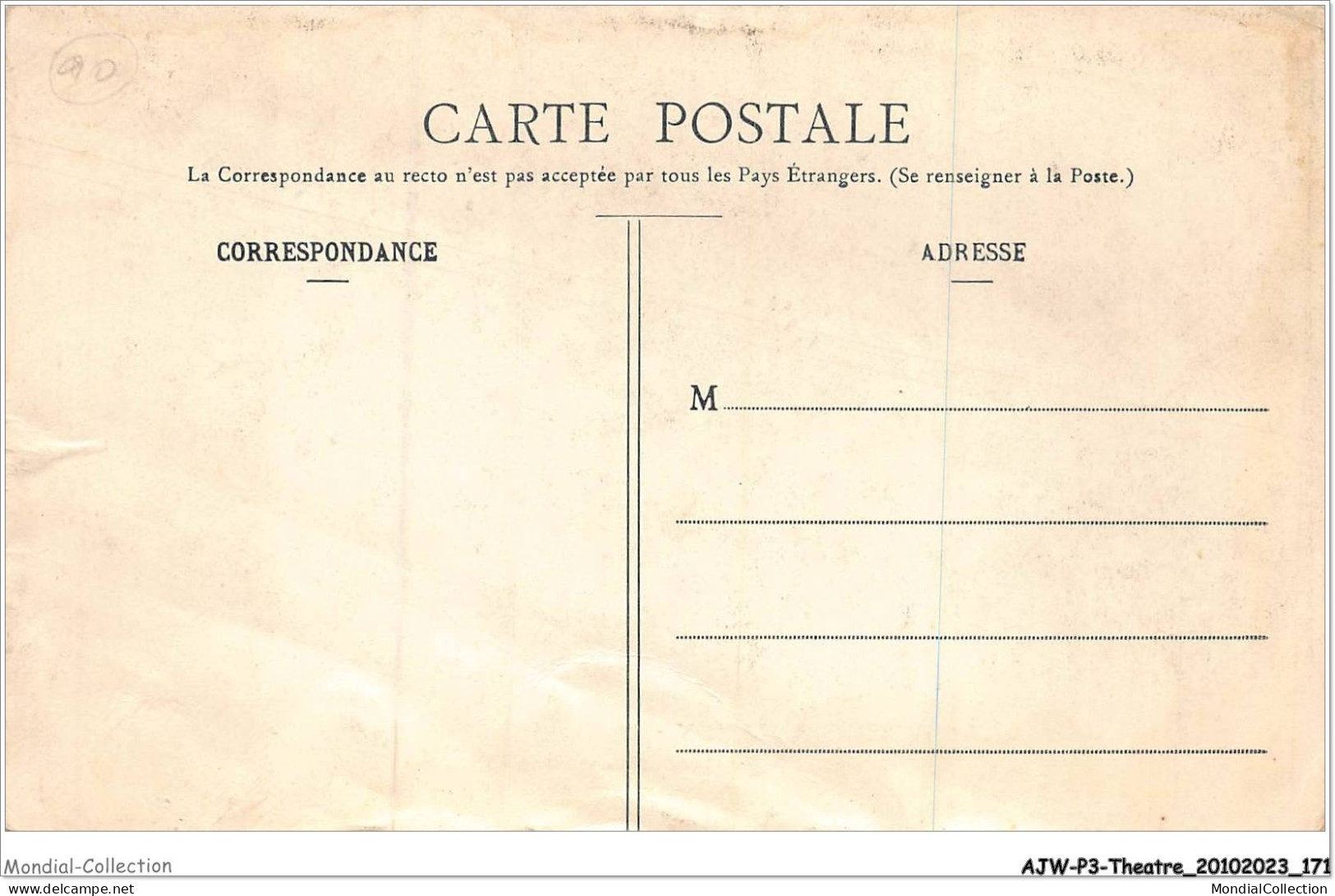 AJWP3-0314 - THEATRE - LA PASSION A NANCY - 1905 - RENIEMENT DE SAINT PIERRE  - Théâtre