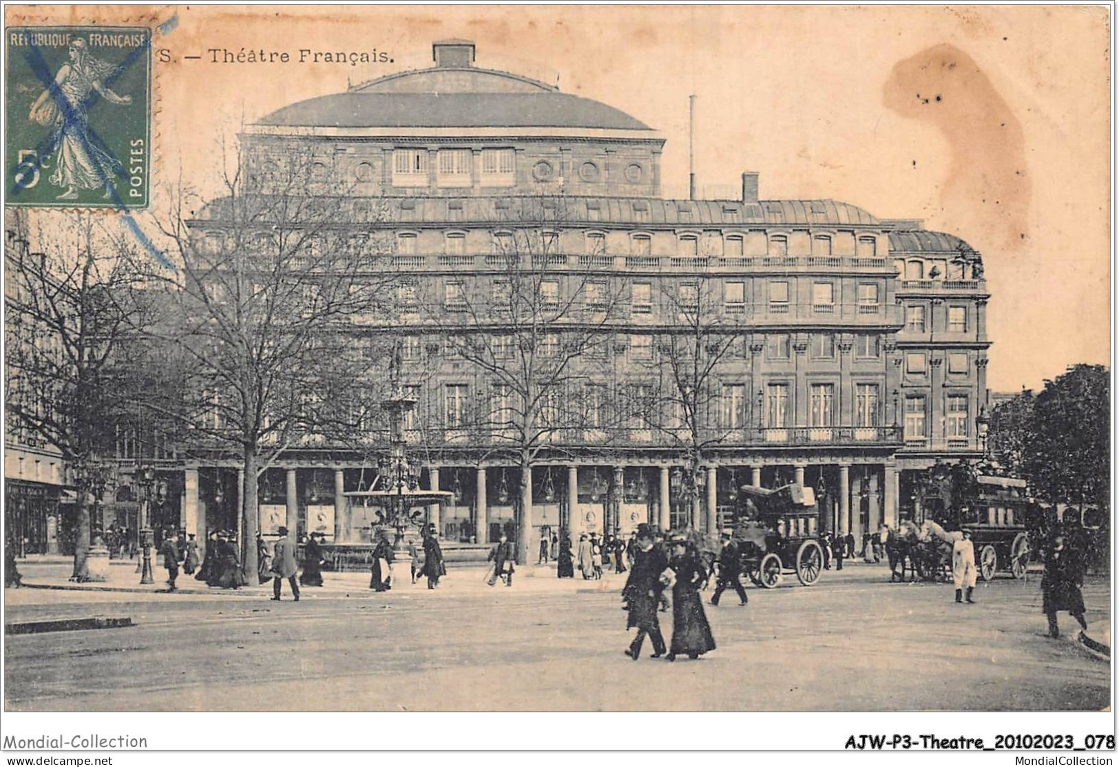 AJWP3-0268 - THEATRE - PARIS - THEATRE FRANCAIS  - Teatro