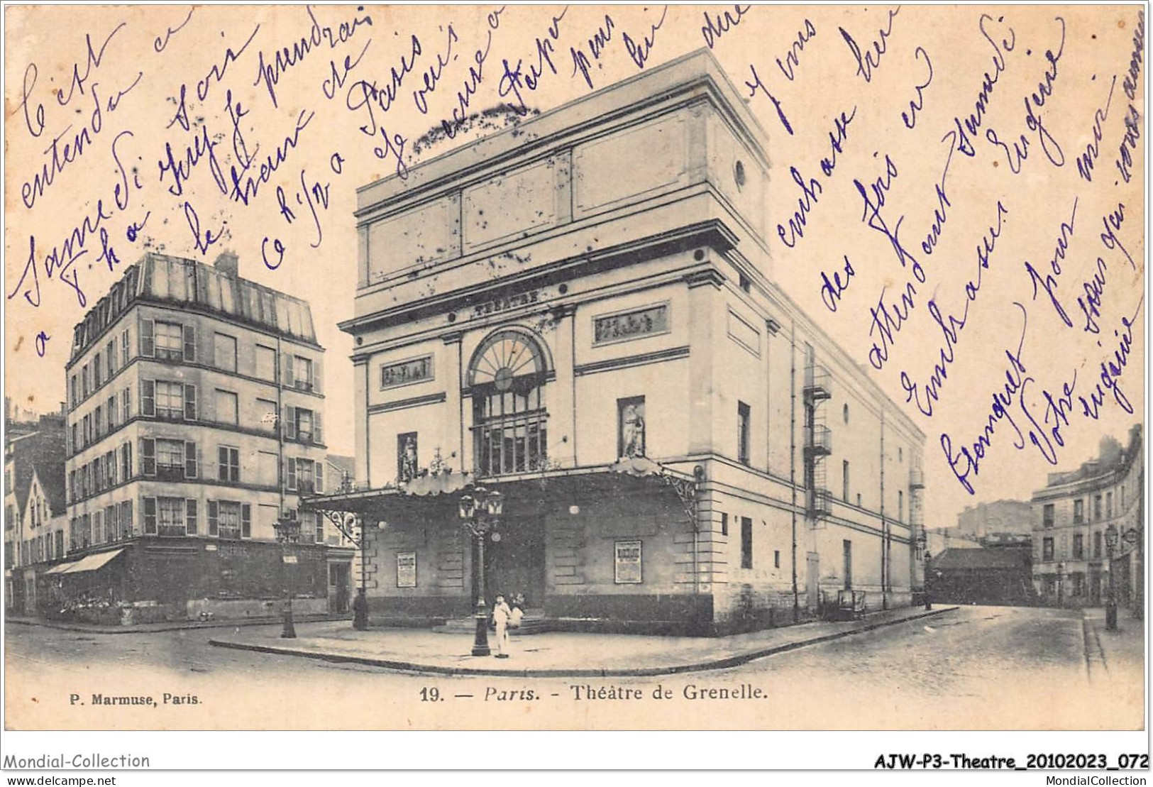 AJWP3-0265 - THEATRE - THEATRE DE GRENELLE  - Théâtre