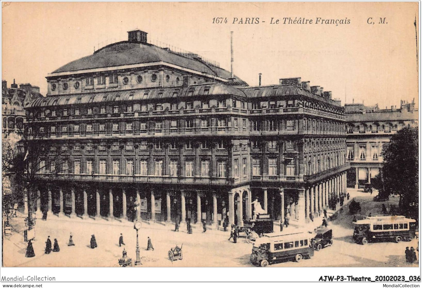 AJWP3-0247 - THEATRE - PARIS - LE THEATRE FRANCAIS  - Théâtre