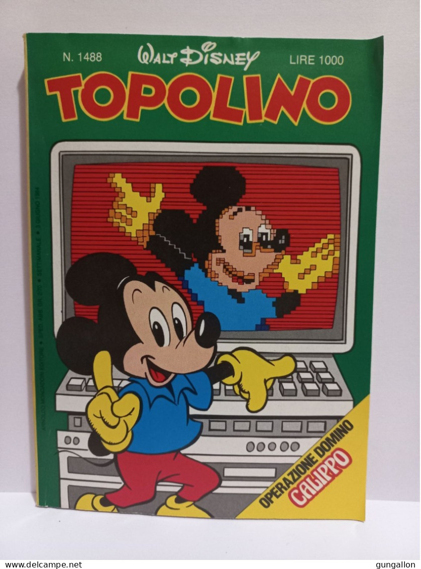 Topolino (Mondadori 1984) N. 1488 - Disney