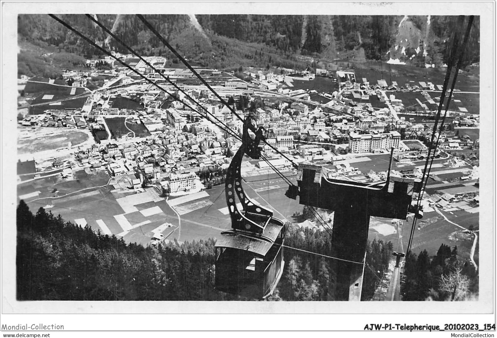 AJWP1-0078 - TELEPHERIQUE - TELEFERIQUE DE PLAMPRAZ ET CHAMONIX  - Other & Unclassified