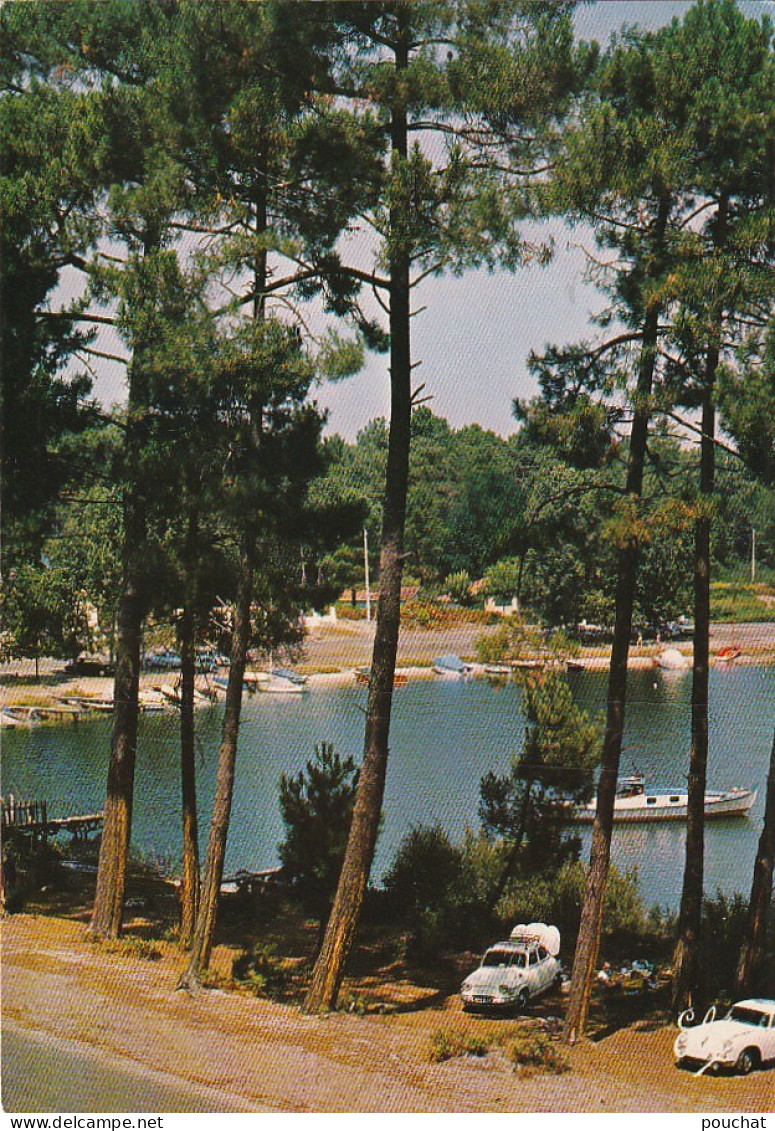 XXX -(40) BISCARROSSE - LA PLAGE D' ISPE - AUTOMOBILES - 2 SCANS - Biscarrosse