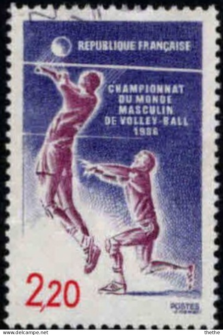 FRANCE - Championnat Du Monde De Volley-ball Masculin - Used Stamps