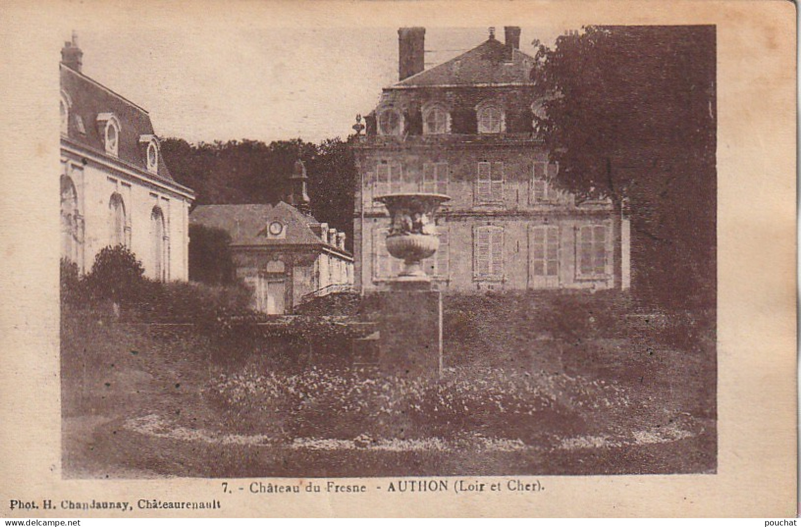 XXX - (41) AUTHON - CHATEAU DU FRESNE  - PHOT. H. CHANJAUNAY , CHATEAURENAULT - Sonstige & Ohne Zuordnung