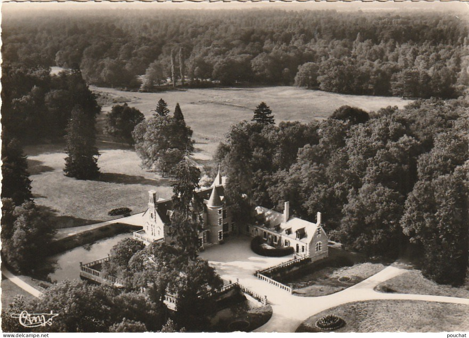 XXX - (41) VEILLENNE  PAR BRACIEUX - VUE AERIENNE DU CHATEAU - Sonstige & Ohne Zuordnung