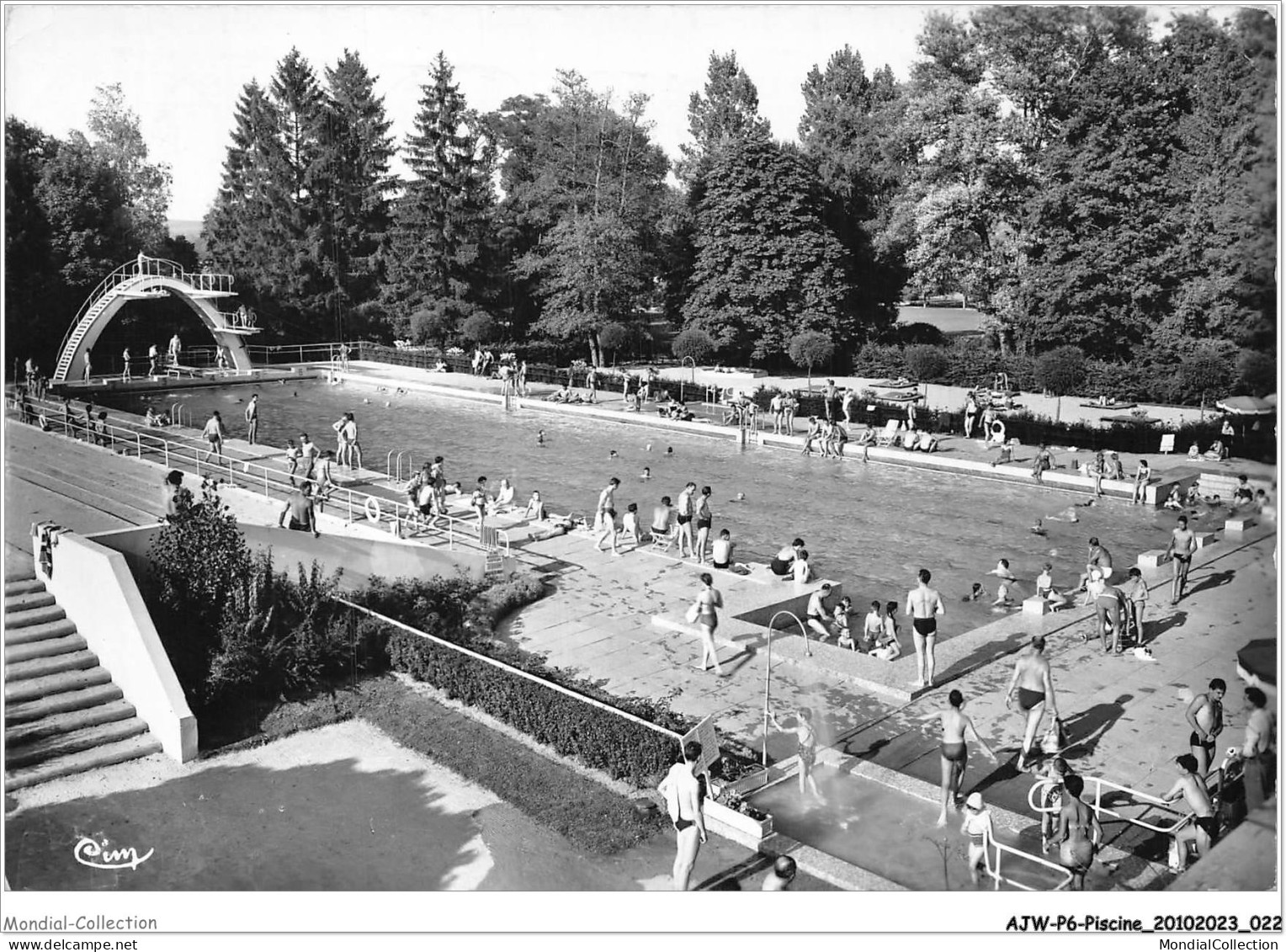 AJWP6-0553 - PISCINE - VITTEL - LA PISCINE  - Autres & Non Classés